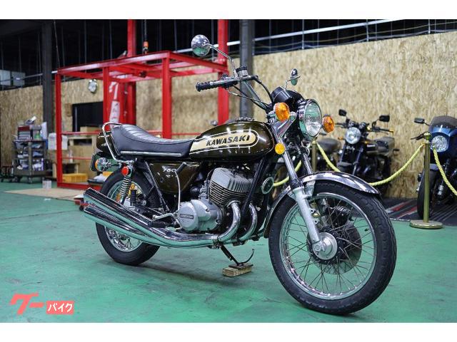 カワサキ ７５０ＳＳ Ｈ２ フルオリジナル ワンオーナー車両 純正 オリジナルペイント 当時物 フルノーマル コーションラベル多数 マッハ４｜旧車専門店  東海オート中川店｜新車・中古バイクなら【グーバイク】