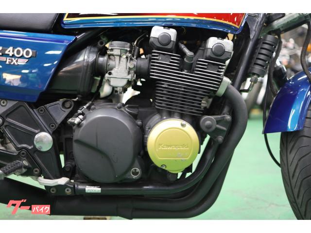 カワサキ ＺＥＰＨＹＲ４００ ＦＸ仕様 ドレミ外装 エンジンＯＨ済 Ｅ４カラー カスタムペイント ＮＥＷペイント レストア モリワキ 国内物｜旧車専門店  東海オート中川店｜新車・中古バイクなら【グーバイク】