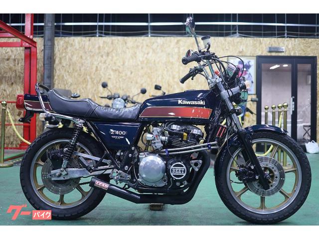 Ｚ４００ＦＸ　国内物　昭和５５年１２月　フルカスタム　リード当時物　当時物ウエダスイングアーム　ウエダトップブリッジ　ＦＣＲ２８π
