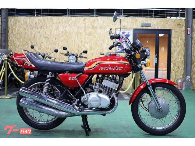 ３５０ＳＳ　最初期モデル　マッハ　赤レインボー　レストア済み　オリジナル車両　フルノーマル　エンジンＯＨ済み　１９７１年７月製造車