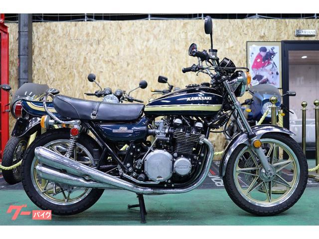 ７５０ＲＳ（Ｚ−II）　昭和５０年４月登録　青玉純正オリジナルペイント　ノンレス　当時物セブンスター　純正ステダン　純正工具　当時物