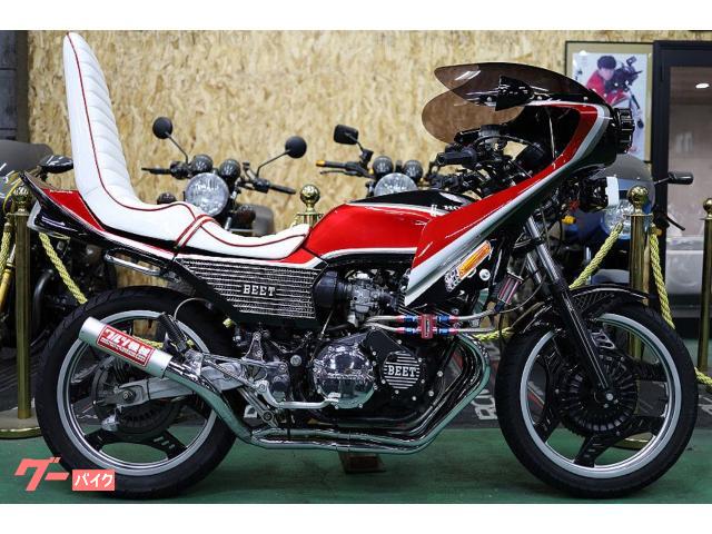 ＣＢＸ４００Ｆ　フル国内物　昭和５７年９月登録　黒赤２型仕様　アールズサイド廻しサーモスタット　ワルツ　デュアルカウル　ＣＩＢＩＥ