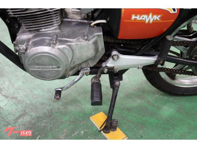 HONDA CB400TホークII 純正 ノーマルマフラー 車検用に ホンダ ホークIICB400T 純正オリジナルペイント ノーマル ゼット