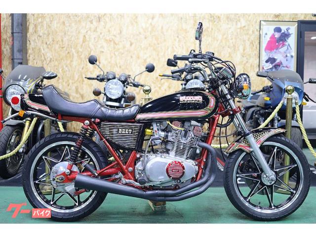 ＧＳ４００Ｅ　フルカスタム　ワイセコ４５０ボアアップ　メガホン　ウオタニＳＰ２　セブンスター　ハイカム　ＦＣＲ３５　パウダーコート