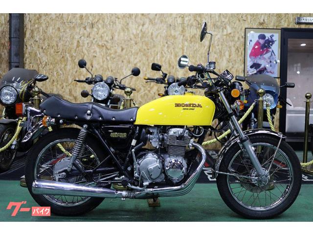 ＣＢ４００Ｆ（４０８ｃｃ）　エンジンフルＯＨ済み　ウオタニＳＰ２　フルノーマル車　オリジナルペイント　高純正　純正当時物パーツ多数