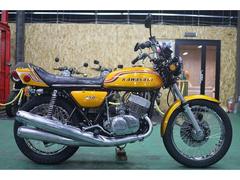 カワサキ　７５０ＳＳ　初期型　Ｈ２　マッハ　ノーマル　純正　国内仕様　レストア　純正マフラー　当時物多数　コンディション良好　１９７２年５月