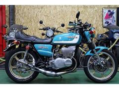 スズキ　ＧＴ３８０　トライスターズ製作車両　フルレストア　フルカスタム　キャスト　Ｗディスク　Ｗアンチ　３本チャンバー　エンジンフルＯＨ済
