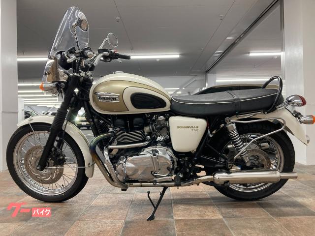 トライアンフボンネビル t100 純正オプションスポーツマフラー