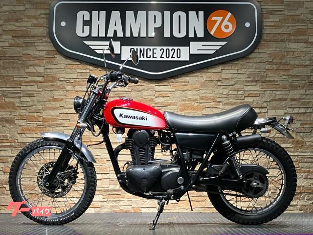 カワサキ ２５０ＴＲ ＢＪ２５０Ｆ 社外シガーサイレンサー 社外