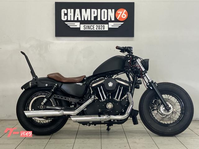 ＸＬ１２００Ｘ　フォーティエイト　スクリーミンイーグルマフラー　バンス＆ハインズエアクリ　マットブラック塗装　シーシーバー　ＥＴＣ