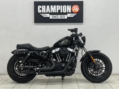 ＨＡＲＬＥＹ−ＤＡＶＩＤＳＯＮ　ＸＬ１２００Ｘ　フォーティエイト　バンスショートショット　サイドナンバー　ＬＥＤヘッドライト　前後ケラーマン　社外リアフェンダー