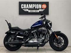 ＨＡＲＬＥＹ−ＤＡＶＩＤＳＯＮ　ＸＬ１２００ＸＳ　フォーティエイトスペシャル　コブラマフラー　アレンネスエアクリ　エンジンガード　タンクアップ　カスタムペイント