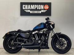 ＨＡＲＬＥＹ−ＤＡＶＩＤＳＯＮ　ＸＬ１２００Ｘ　フォーティエイト　アニバーサリーモデル　バンスマフラー・エアクリ　カスタムハンドル　タンクアップ　メーター移設