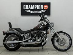 ＨＡＲＬＥＹ−ＤＡＶＩＤＳＯＮ　ＦＸＳＴＣ　ソフテイルカスタム　アレンネスエアクリ　オールペン　クリアキンスピーカー　サイドナンバー　シーシーバー　バッグサポート