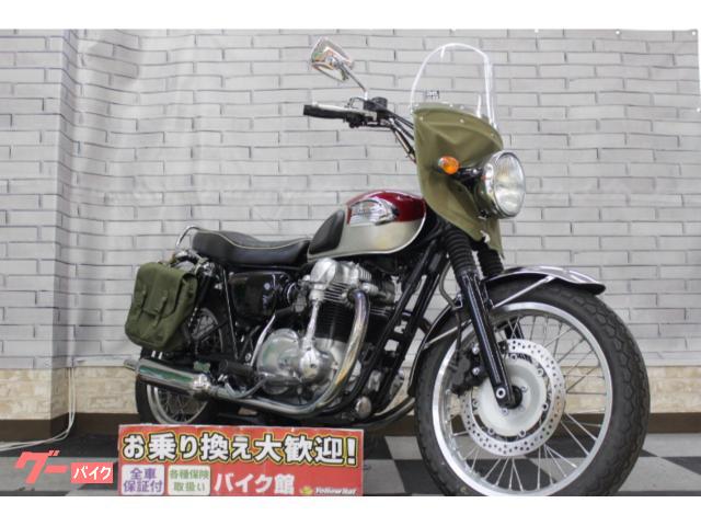 Ｗ６５０　ＢＥＥＴマフラー　旭風防　左右サイドバック　ＵＳＢ２ポート