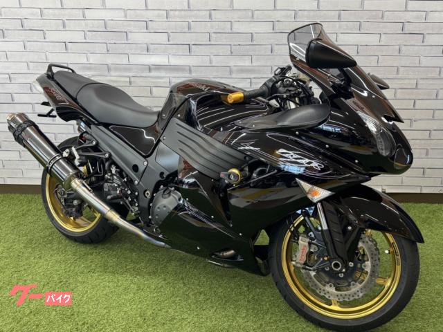 ＺＺ−Ｒ１４００　ＯＺレーシングホイール、ノジマフルエキ２本出しマフラー、その他カスタム多数