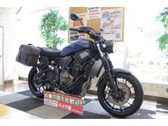 ヤマハ　ＸＳＲ７００　アクラポビッチマフラー　ＥＴＣ２．０　サイドバッグ　グリップヒーター　ＵＳＢ電源