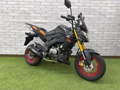 カワサキ　Ｚ１２５ＰＲＯ　２０２１年モデル　タケガワマフラー　ドラレコ付きスマートモニター