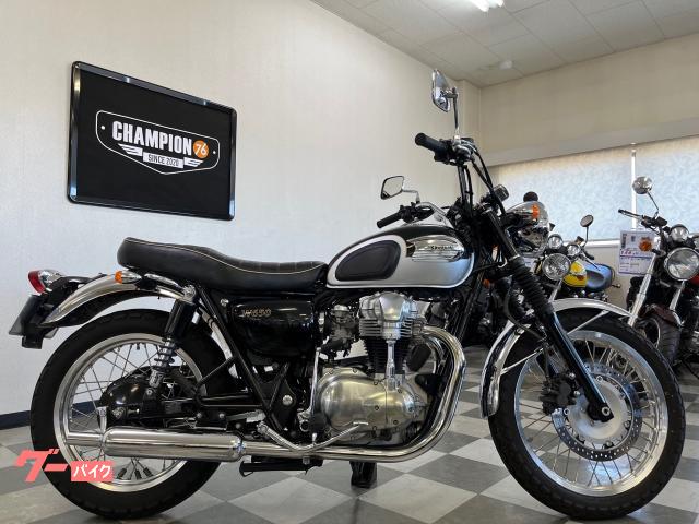 カワサキ ｗ６５０ 社外キャプトンマフラー バーチカルツインエンジン キャブ車 愛知県 ｃｈａｍｐｉｏｎ７６ 名古屋店 の中古バイク 新車バイク Goo バイク情報