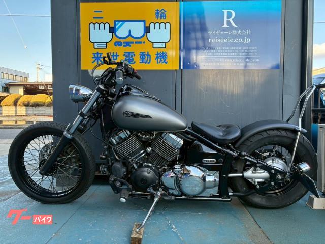 ドラッグスター４００　ＶＨ０２Ｊ　スラッシュカット　サイドナンバー　シーシーバー