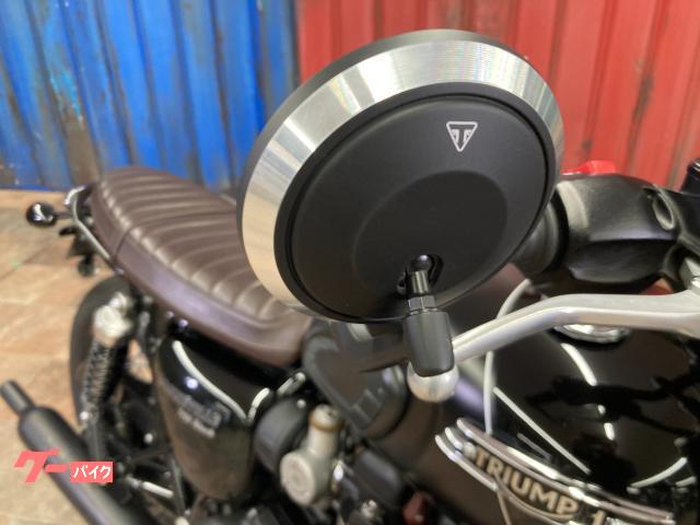 TRIUMPH ボンネビルT120 純正OPサドルバッグ