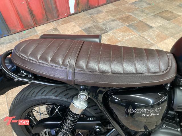 TRIUMPH ボンネビルT120 純正OPサドルバッグ