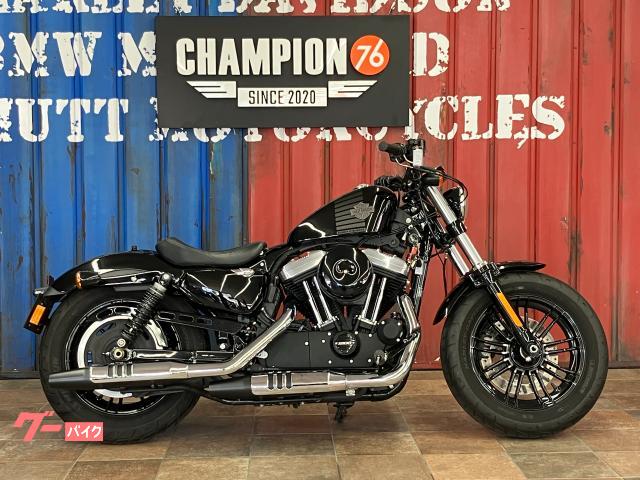 XL1200X フォーティエイト 左サドルバッグガード ノーマル車両