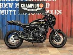 カワサキ　Ｚ９００ＲＳカフェ　社外車検対応マフラー　アクティブグリップエンド　フェンダーレス