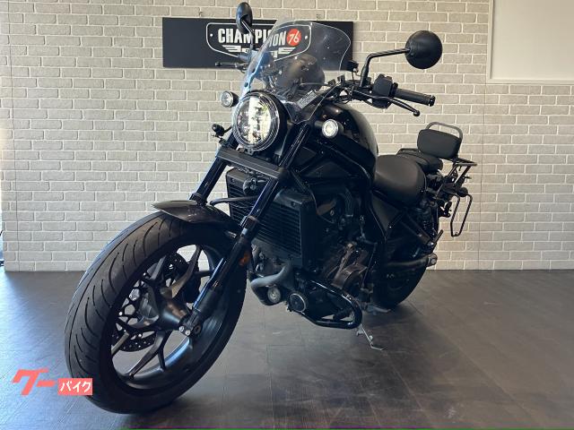 HONDAレブル1100 新車同様　ドラレコ　USB装着 ホンダ レブル1100 ETC ドラレコ USBポート2口 サイド