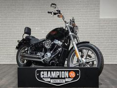 ＨＡＲＬＥＹ−ＤＡＶＩＤＳＯＮ　ＦＸＳＴ　ソフテイルスタンダード　Ｓ＆Ｓエアクリーナー　バンス＆ハインズフルエキゾースト　二人乗り仕様　バックレスト付シーシーバー