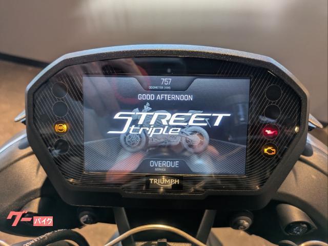 ストリートトリプル765RS デモアップ車