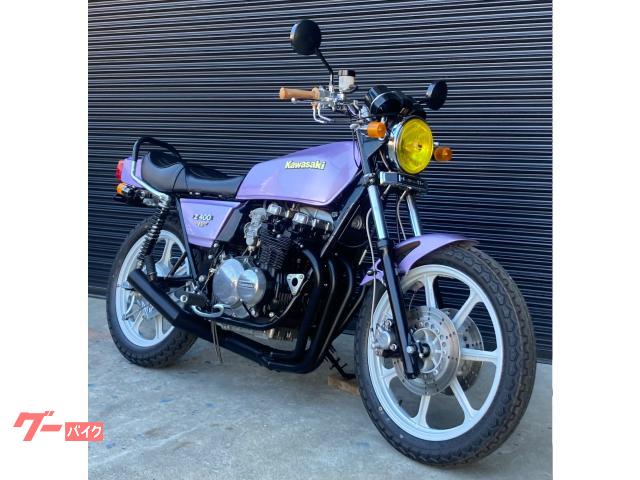 Ｚ４００Ｊ　Ｚ４００ＦＸ仕様　改ハンドル　改シート　改マフラー　タンデムバー　マーシャルライト　タイヤ整備