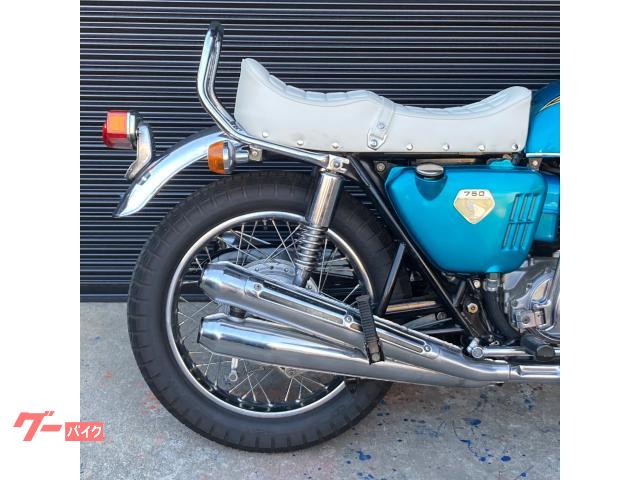 ホンダ CB750Four K2 K0外装 チョビ3段シート タンデム
