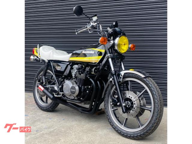 Ｚ５５０ＦＸ　改マフラー　改ハンドル　改シート　ワイヤー類一式新品　リアサス新品　マーシャルヘッドライト　タイヤ前後新品