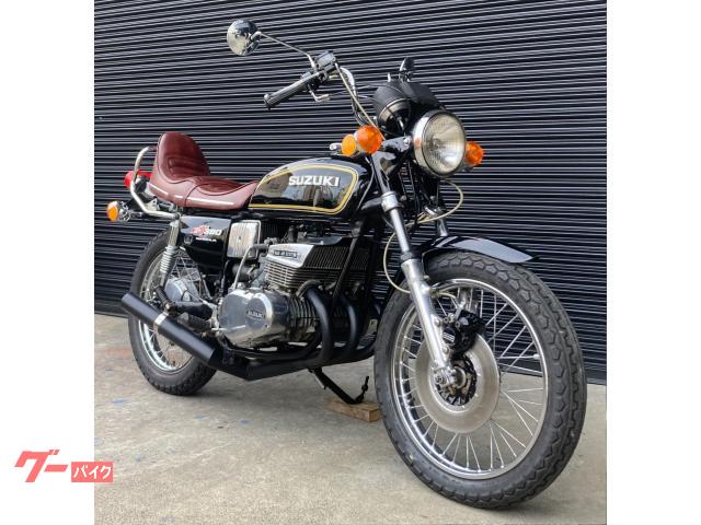 ＧＴ３８０　エンジンフルＯＨ済み　キャブレターＯＨ済み　改ハンドル　改マフラー　チョビ３段シート　タンデムバー　タイヤ前後新品