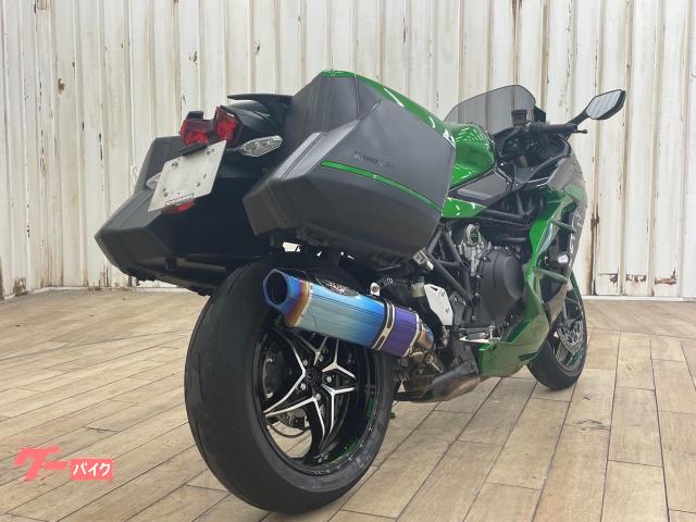 カワサキ Ｎｉｎｊａ Ｈ２ ＳＸ ＳＥ ビートマフラー 純正ＯＰパニア