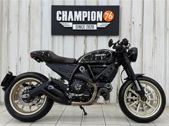 ＤＵＣＡＴＩ　スクランブラーカフェレーサー　前後新品タイヤ　前後Ｒｉｚｏｍａウインカー　バーエンドミラー