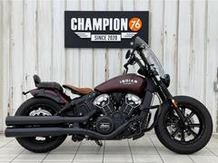 ＩＮＤＩＡＮ　スカウト　ボバー　純正グリップヒーター　ＥＴＣ２．０　フロントカスタムウインカー　テールランプ一体式リアウインカー　スペアキー有