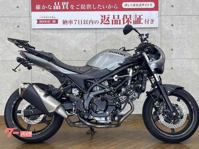 スズキ ＳＶ６５０Ｘ ２０１９年モデル エンジンガード エンジンスライダー マフラースライダー リアキャリア装備｜バイク王  豊橋店｜新車・中古バイクなら【グーバイク】