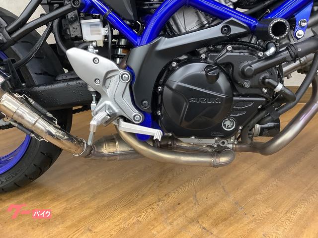 スズキ SV650 2021年モデル WR'S製スリップオン