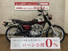 カワサキ　Ｗ８００　２０１５年モデル　ハンドルカスタム　リアキャリア装備