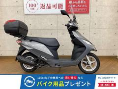 スズキ　アドレス１２５　リアボックス・盗難アラーム　装備