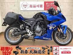 スズキ　ＧＳＸ−８Ｒ　２０２４年モデル　カエディア前後ドライブレコーダー　サイドバッグ装備