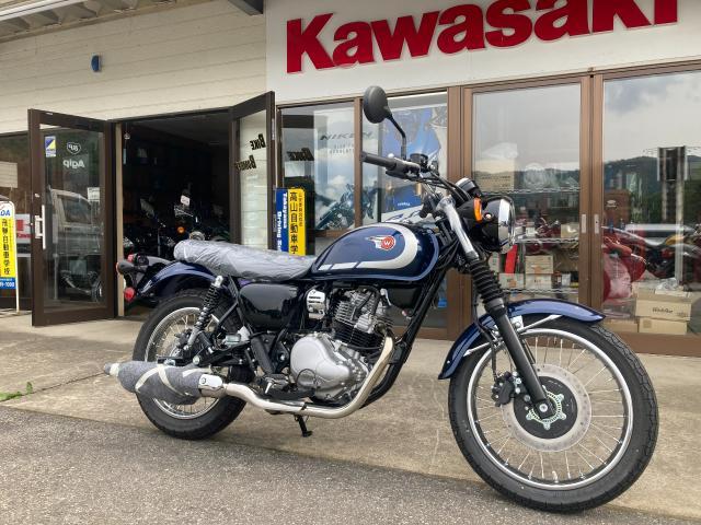 カワサキ W230 メタリックオーシャンブルー｜バイクボンバー｜新車 