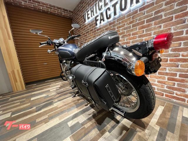 カワサキ W800・エンジンガード・新品サイドバッグ・ETC