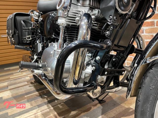 カワサキ W800・エンジンガード・新品サイドバッグ・ETC