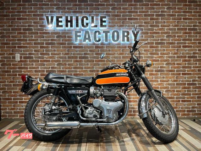 Ｗ１ＳＡ　新品タイヤ前後・油脂類全数交換済み・左シフトチェンジ・車検付