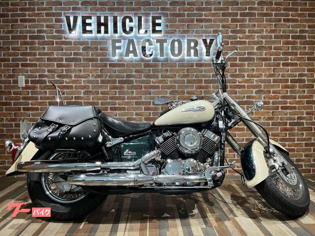 ドラッグスター４００クラシック　ＥＴＣ・シーシーバー・スマホホルダー・新品サイドバッグ・車検付