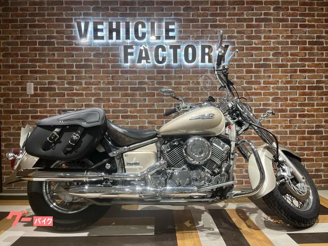 ドラッグスター４００クラシック　新品サイドバッグ・エンジンガード・ウインドウスクリーン