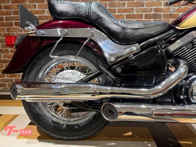 カワサキ バルカン400クラシック・新品前後タイヤ・カスタムシート